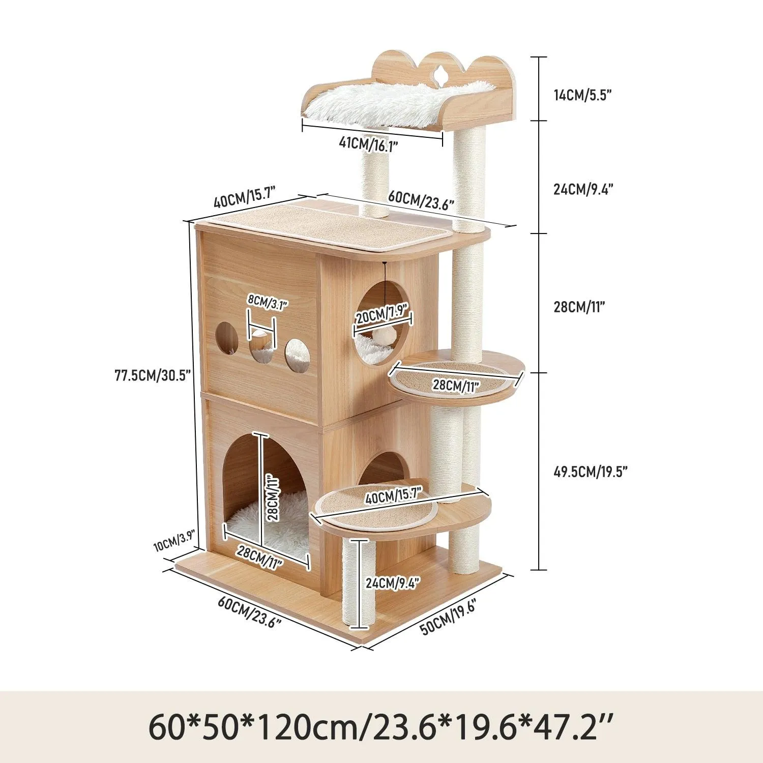 Activity Center Modern Cat Condo