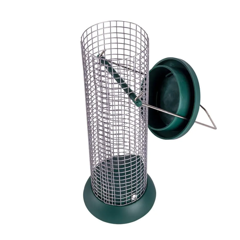 AllPetSolutions Wild Bird Seed & Nut Plastic Feeders, 9"