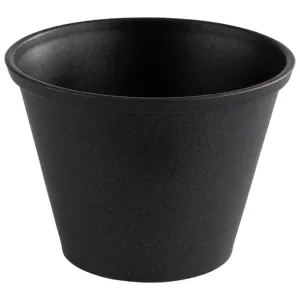 APS Dip Bowls Grey/Black 60ml (Pack of 6) - HS937