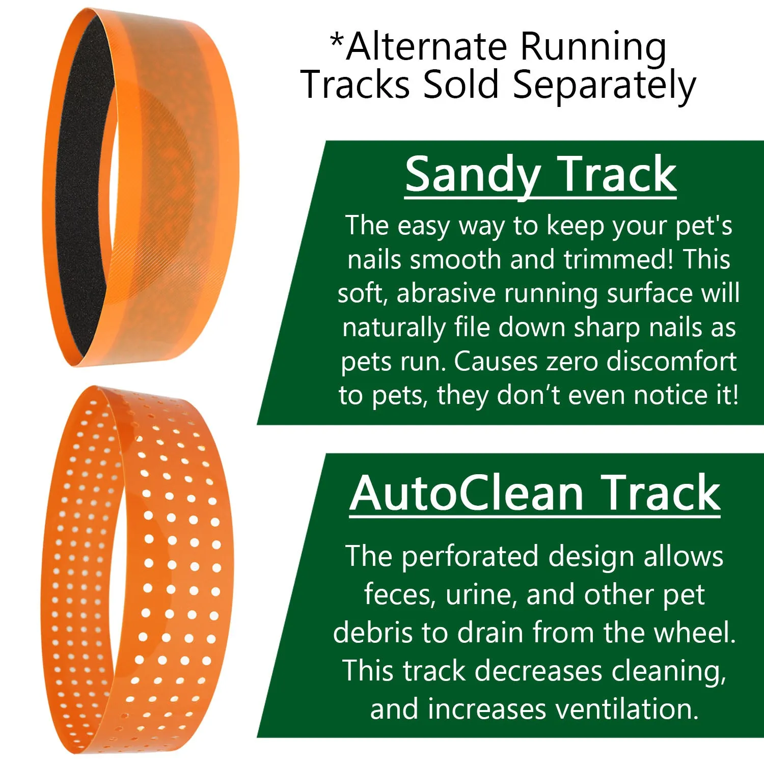 Auto-Clean Track 12 in. (Orange)