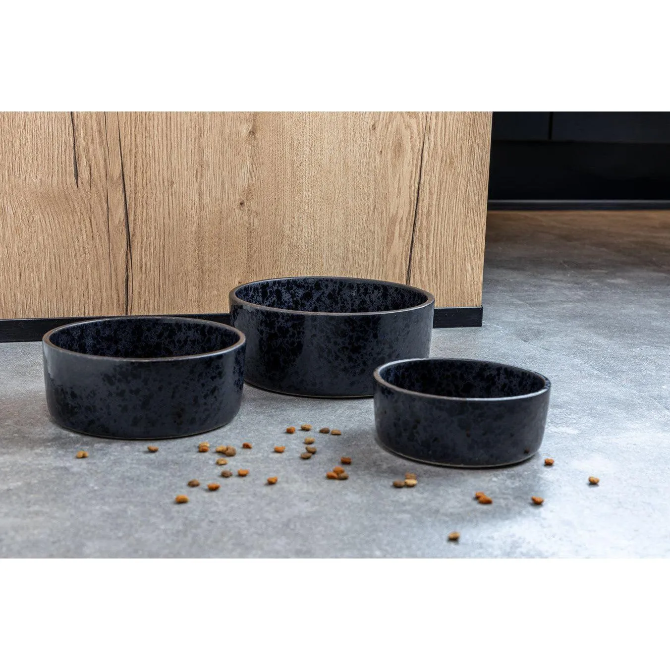 AVA Bowls | Ceramic Dog Bowl - Wolf