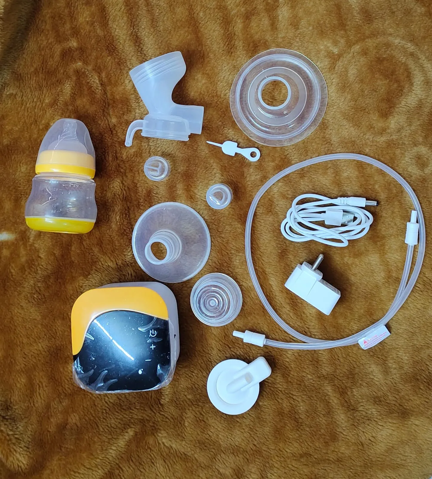 BABYHUG Electric Breast Pump & Milk Storage Bottles