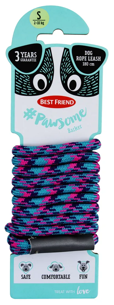 Best Friend #Pawsome Barker dog rope leash