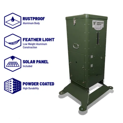 Bill Dance Series - Solar Powered Outdoor & Fish Feeder