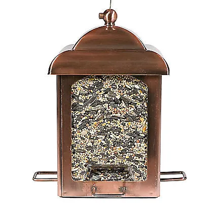 Bird Feeder - Copper Lantern Chalet