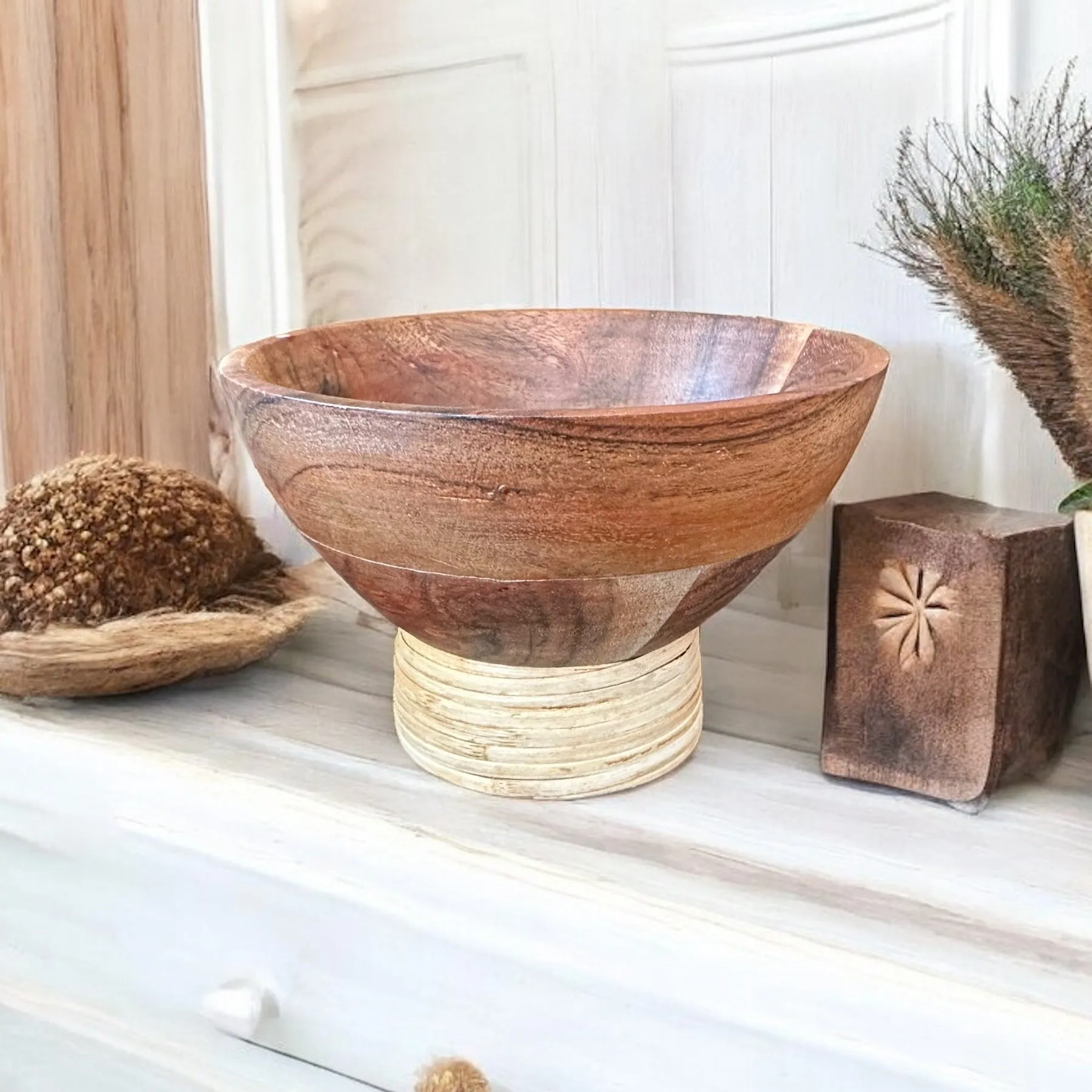 Boardwalk Acacia Wood Bowls