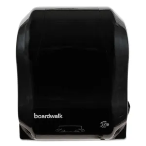 Boardwalk Hands Free Mechanical Towel Dispenser, 13 1/4" X 16 1/4" X 10 1/4", Black - BWK1501