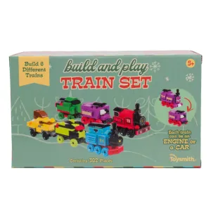 Build & Play Train Set