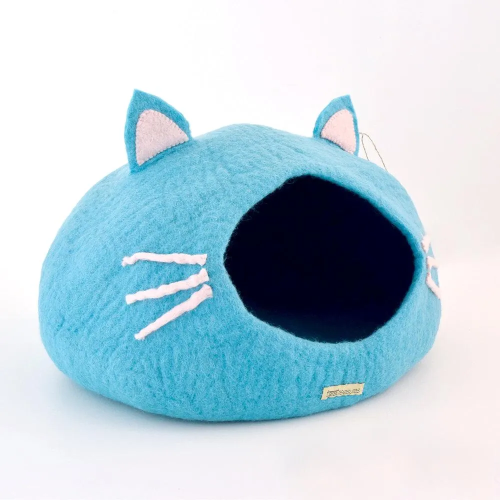 Cat Cave - Cat Head Blue