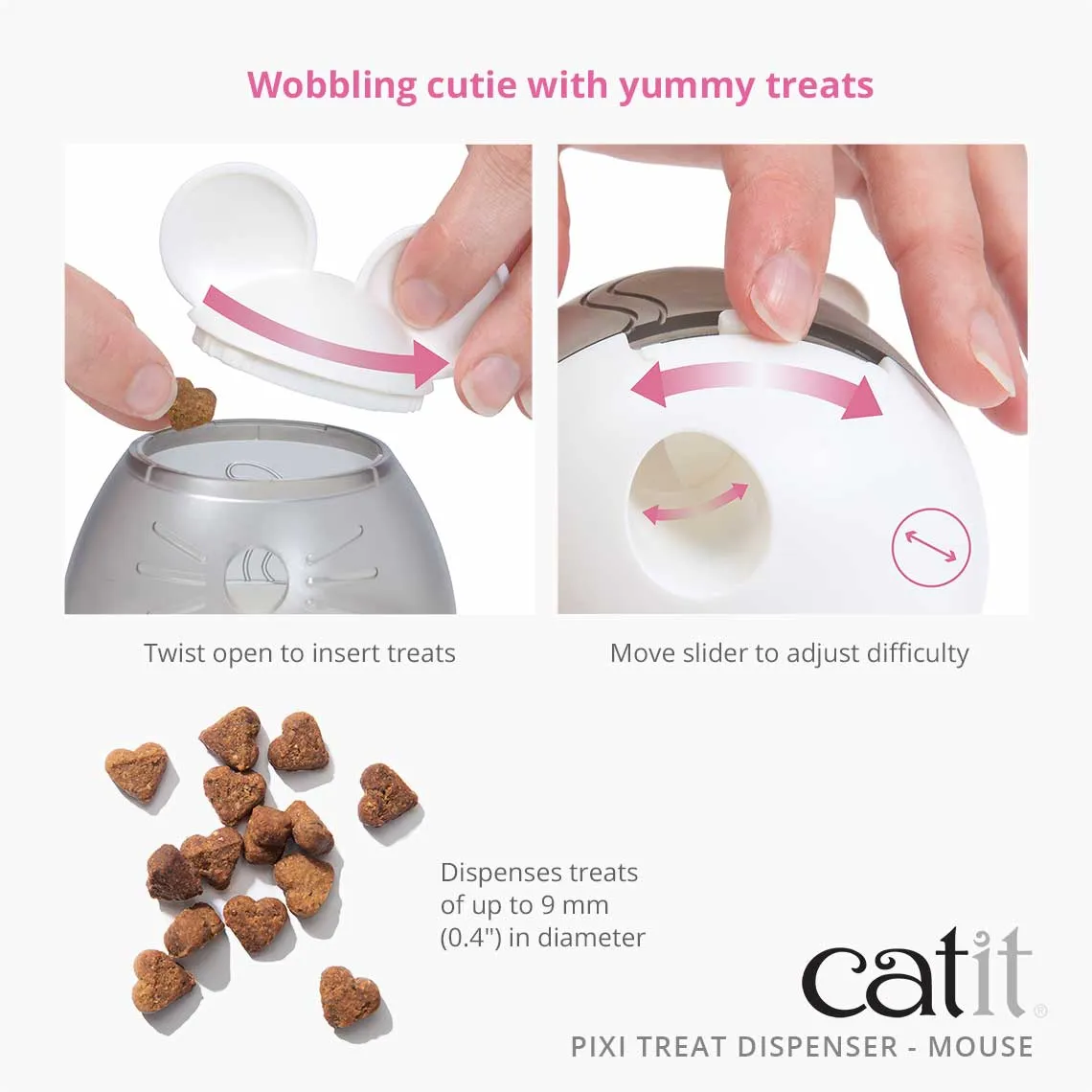 Catit Pixi Treat Dispenser Mouse