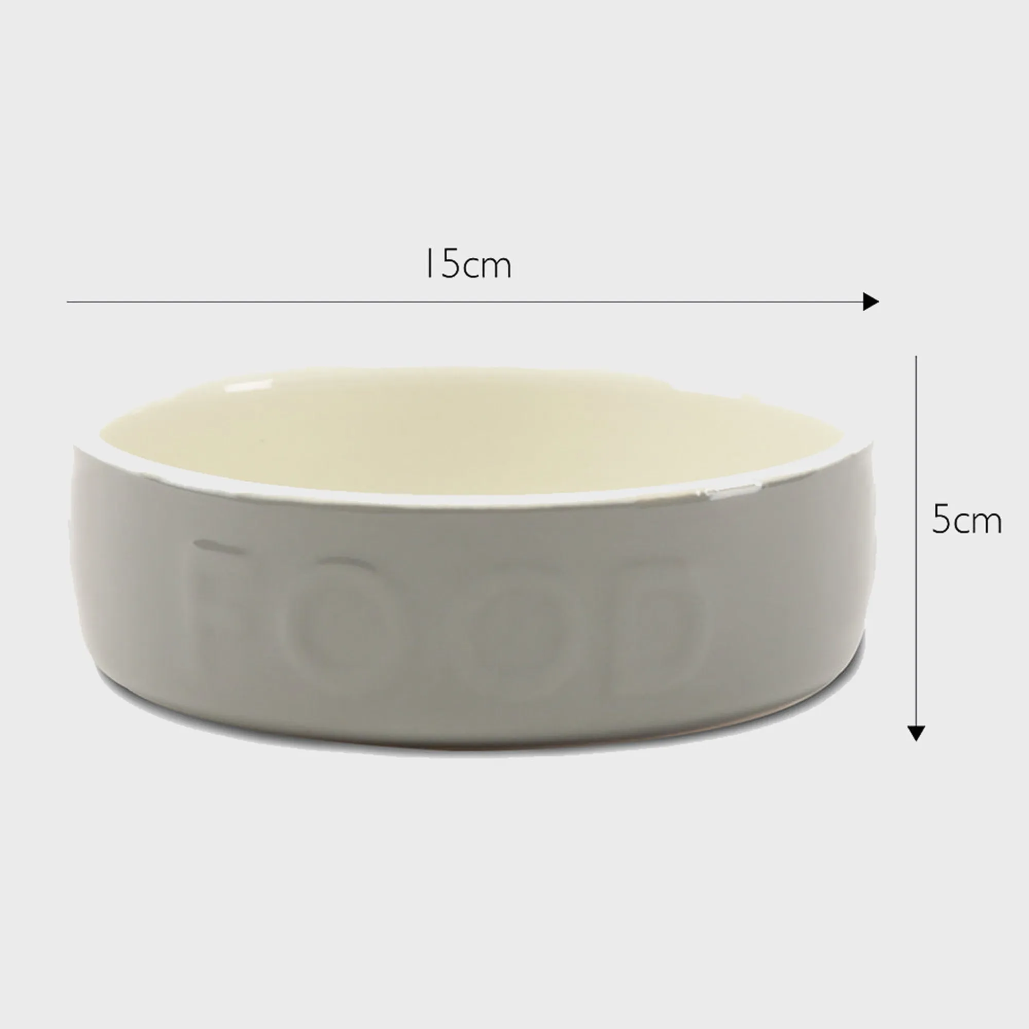 Ceramic Classic Dog Food Bowl