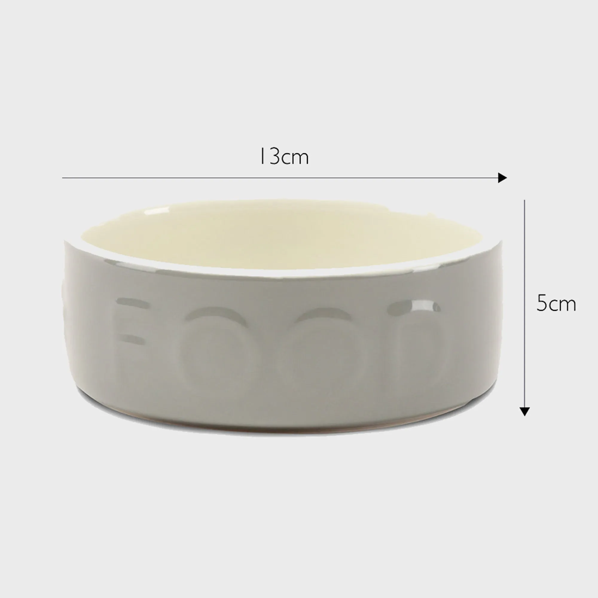 Ceramic Classic Dog Food Bowl