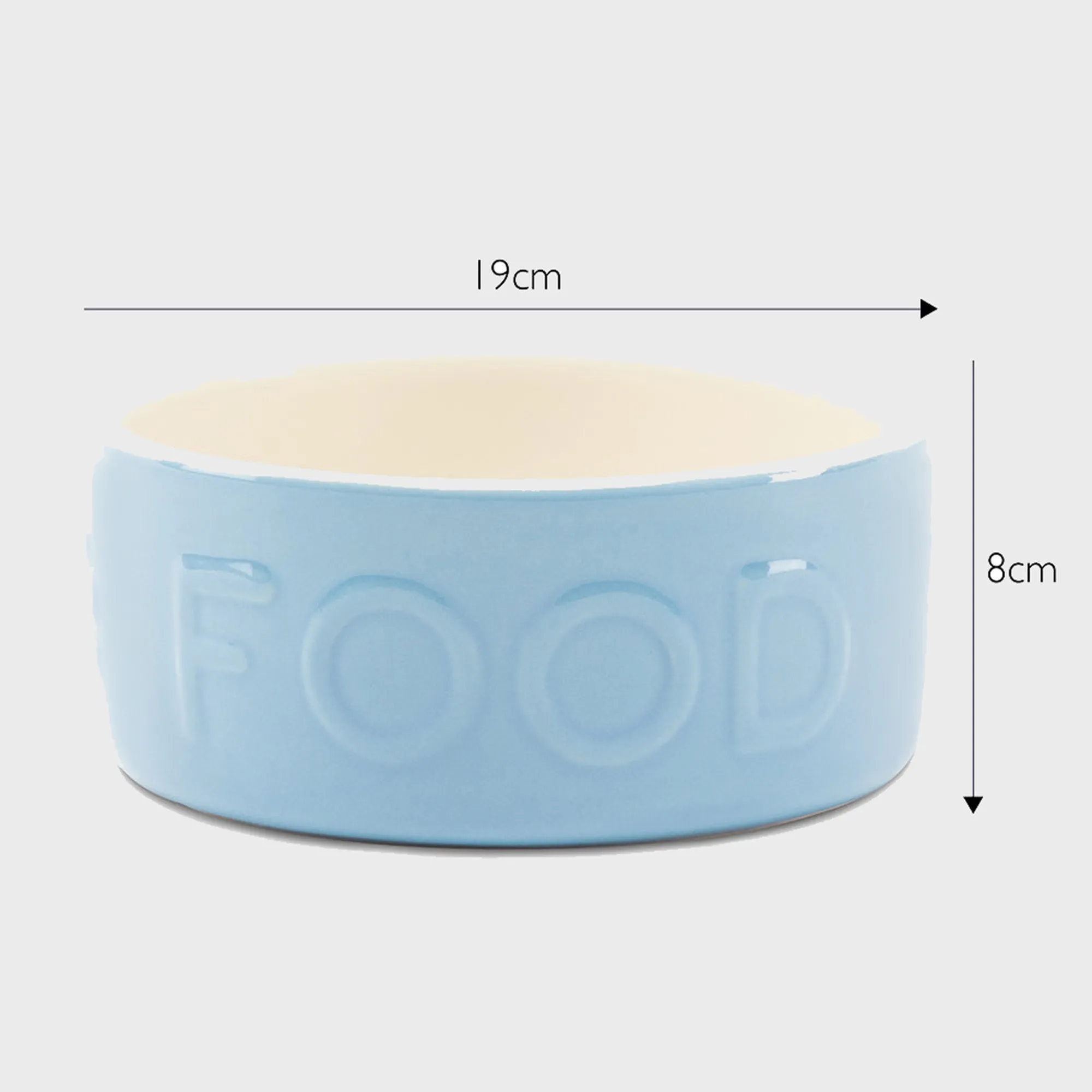 Ceramic Classic Dog Food Bowl