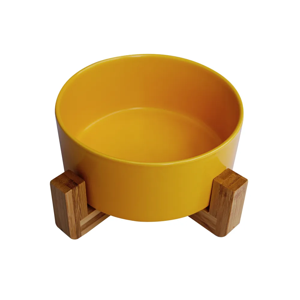 Ceramic Durable Non-Slip Pet Bowl 850ml