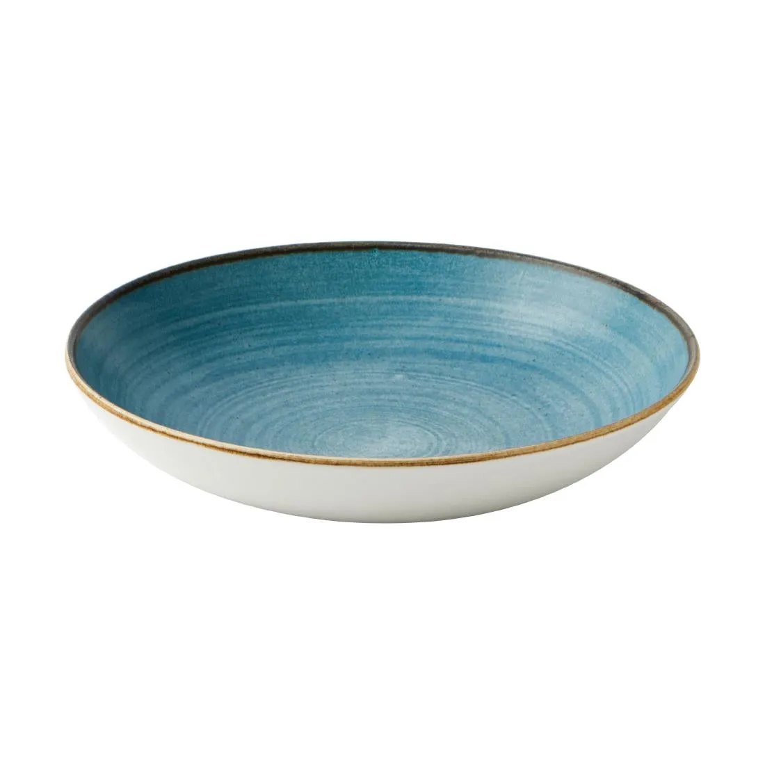 Churchill Stonecast Raw Evolve Coupe Bowls Teal 248mm (Pack of 12) - CX661