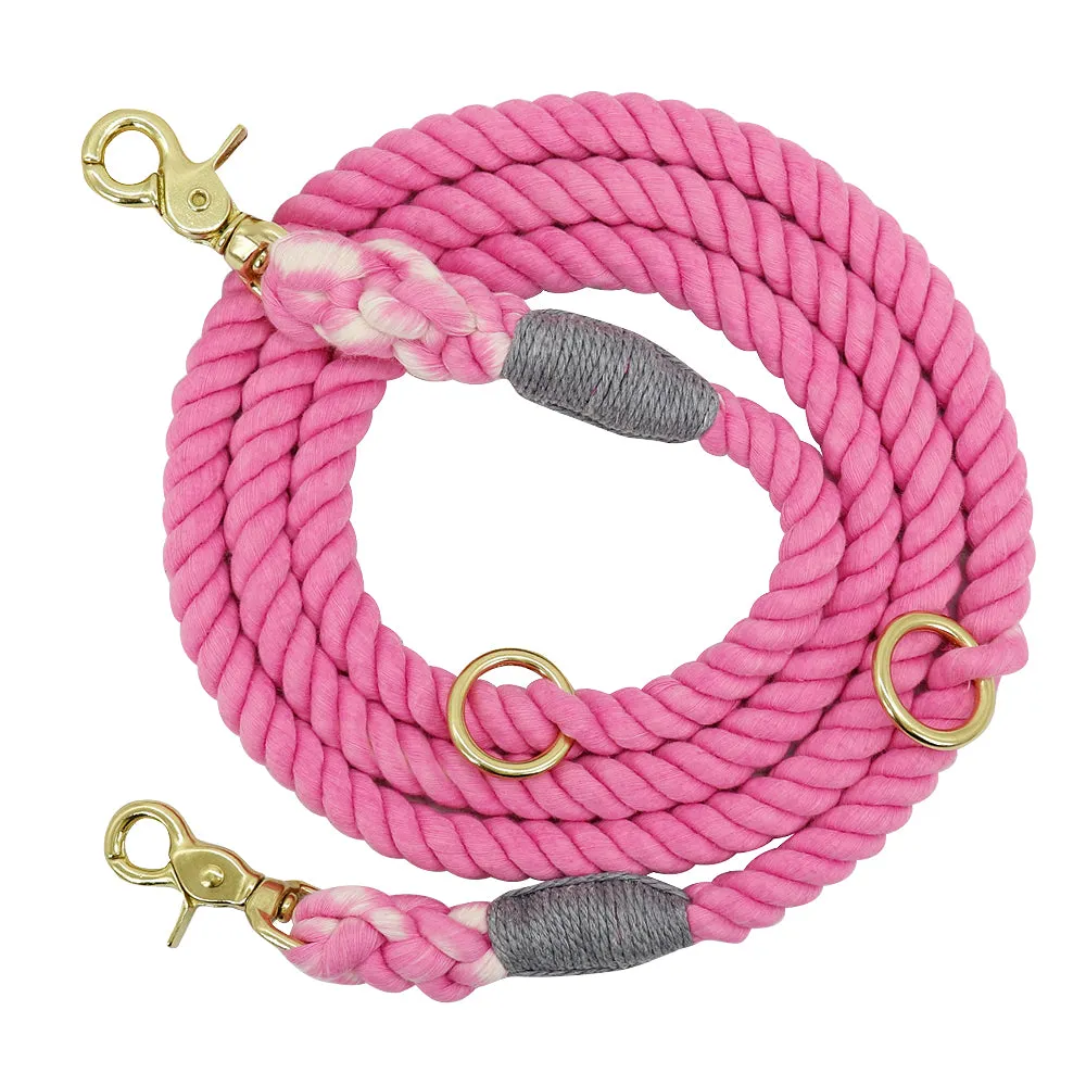 Colorful Gradient Dog Training Leash