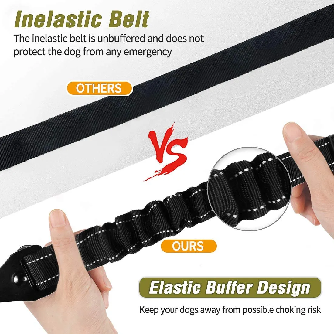 Dog Seat Belt Set