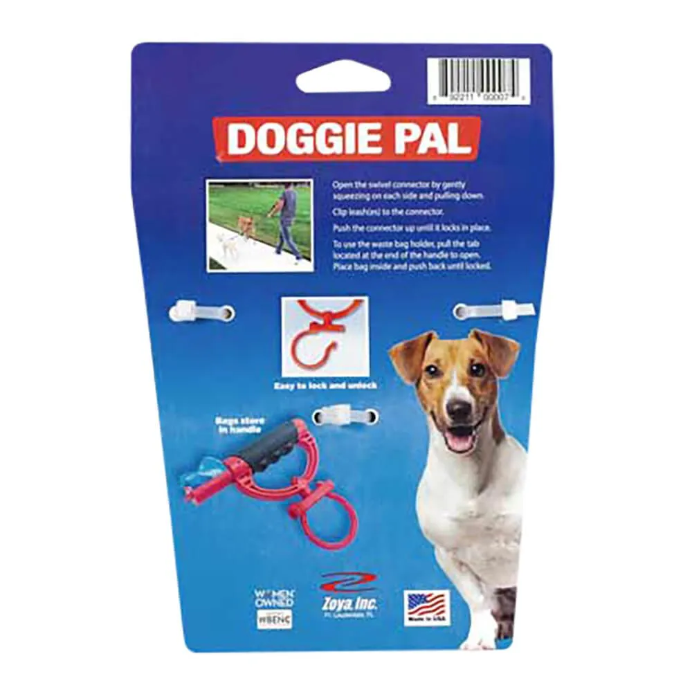 Doggie Pal Leash Holder and Waste Bag Storage