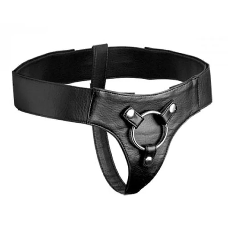 Domina Adjustable Wide Band Strap on Harness