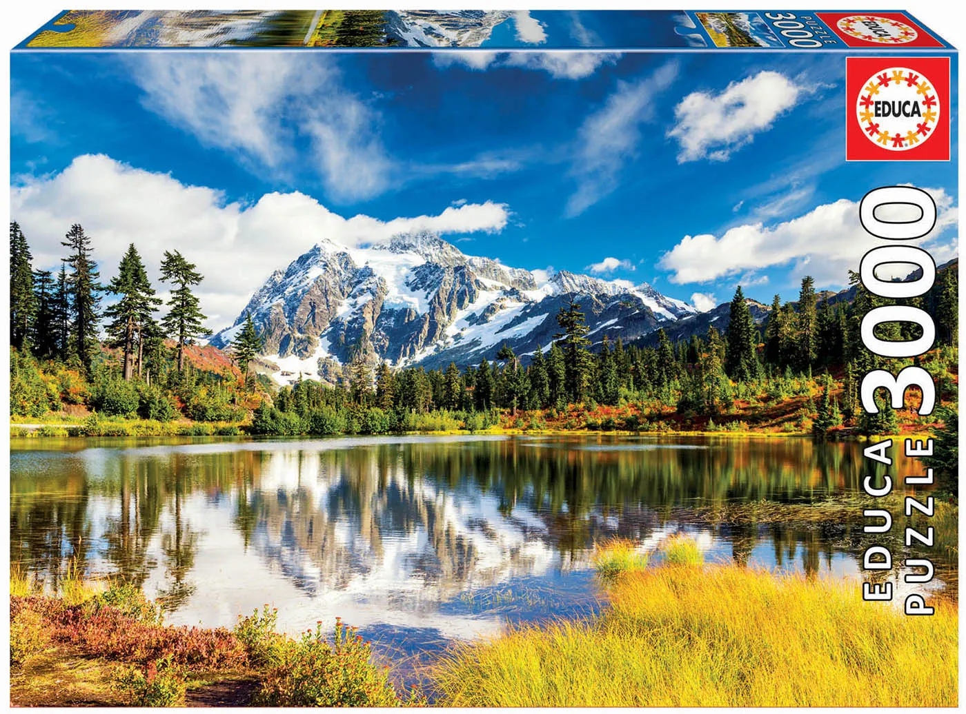 Educa Puzzles - 3000 Monte Shuksan, Washington, Eeuu - Suitable for 3 years and above