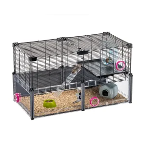 Ferplast Multipla Hamster Cage with Accessories