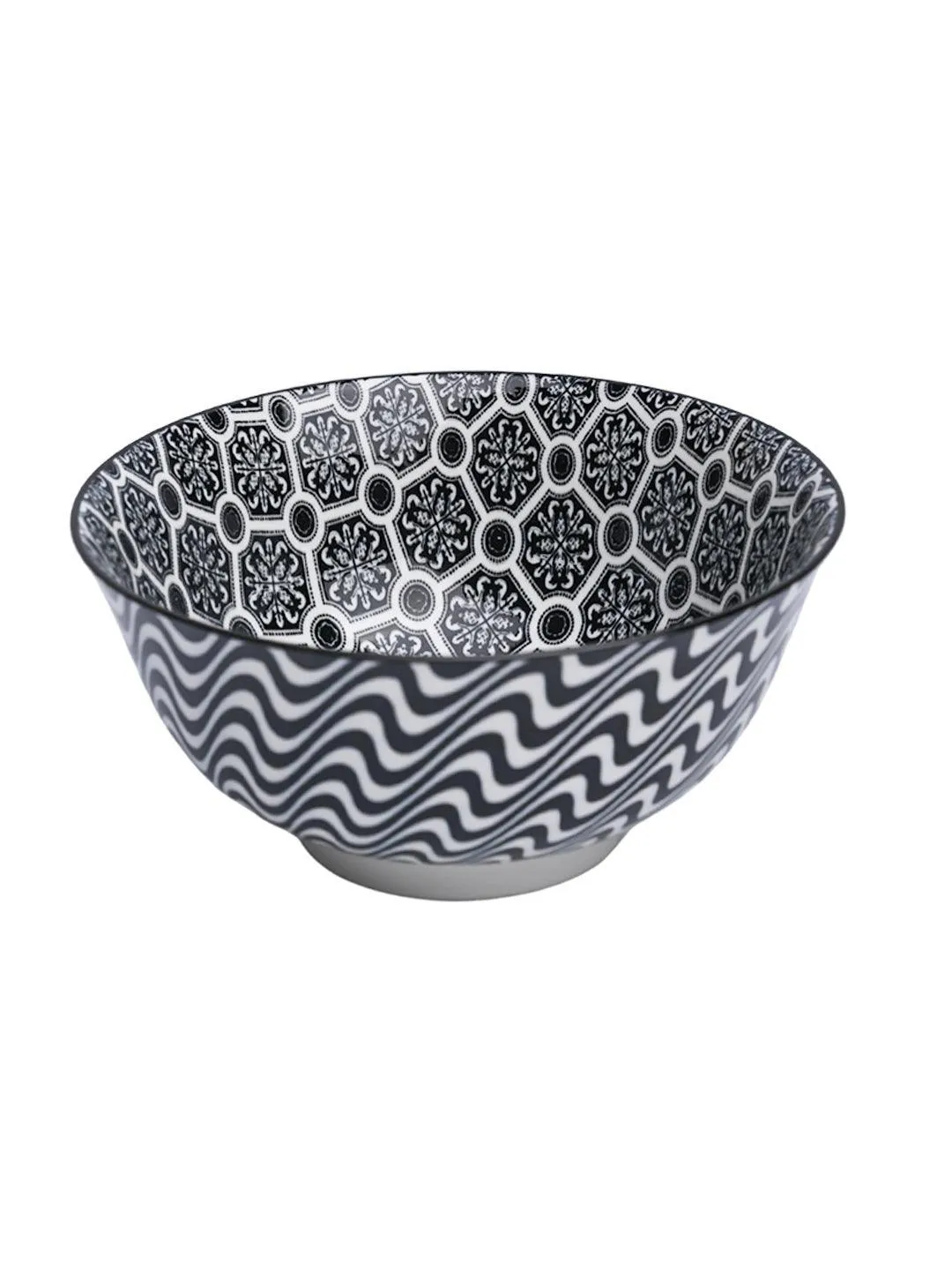 Floral Bowl Set Of 2 (650Ml)