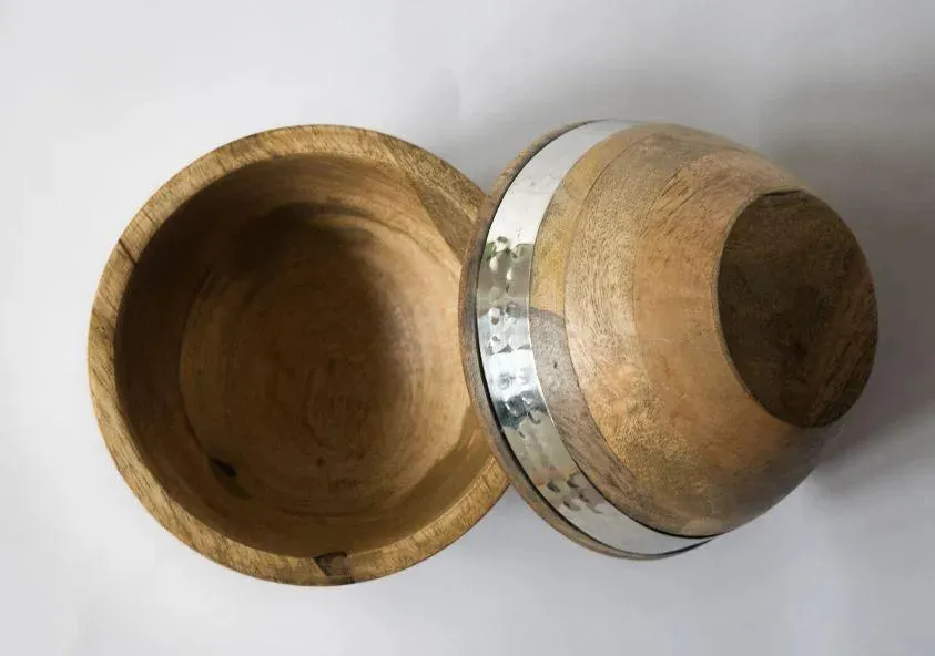 Hammered Nickel Nut Dip Bowl | 5 inches