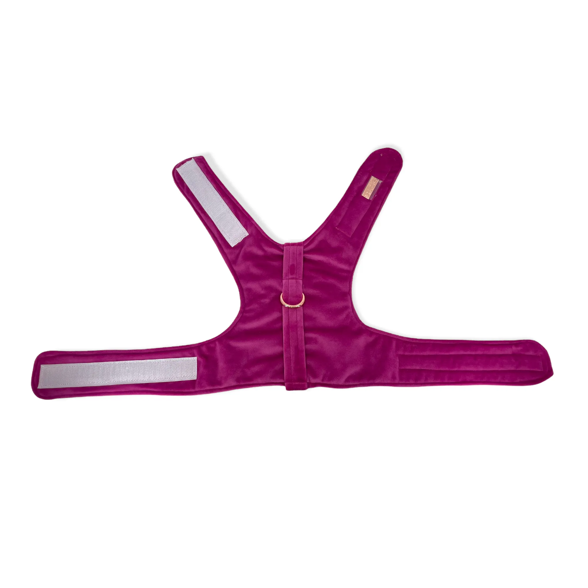 Hot Pink Luxe Velvet Jacket Harness