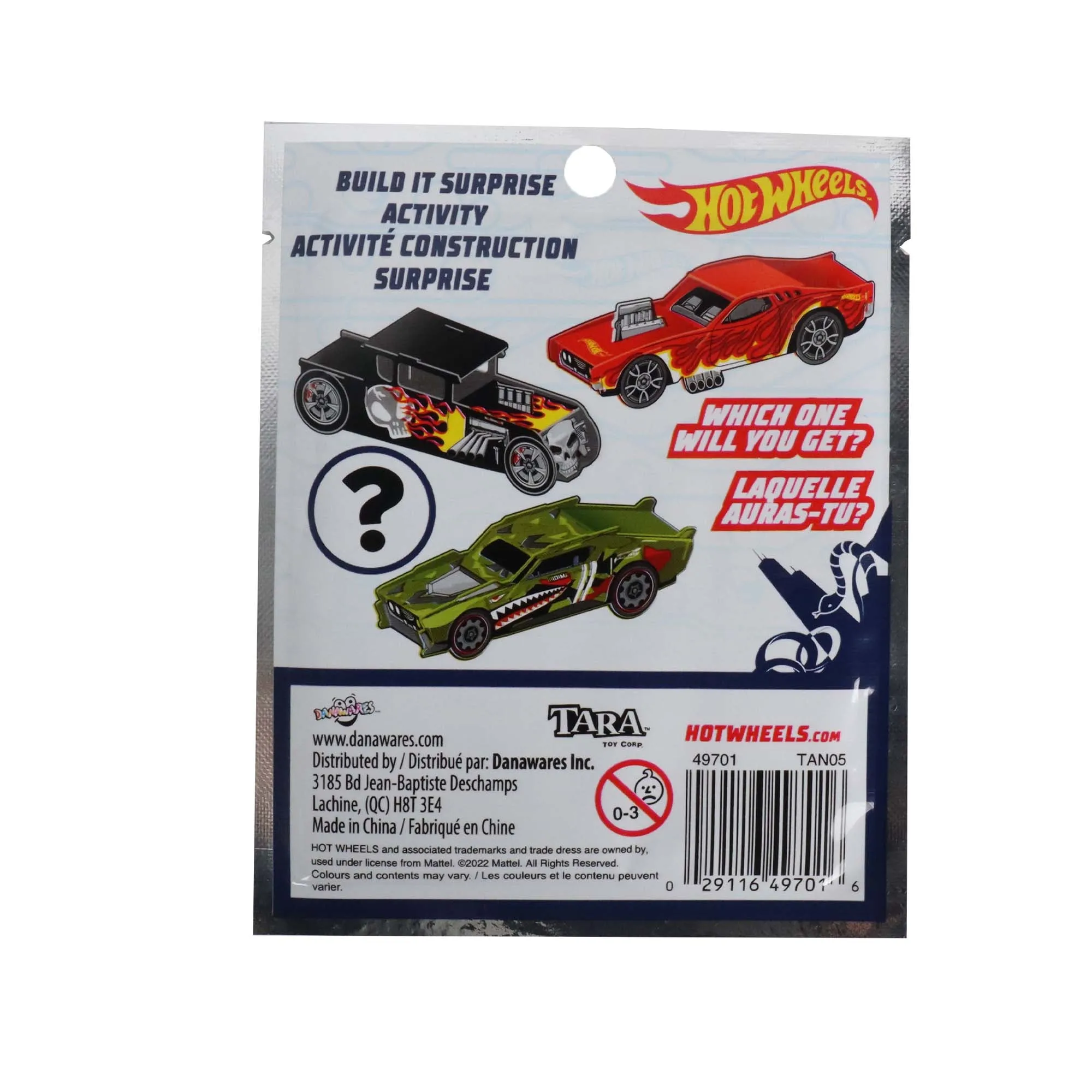 Hot Wheels Build It Surprise Activity Bag, 1 Count