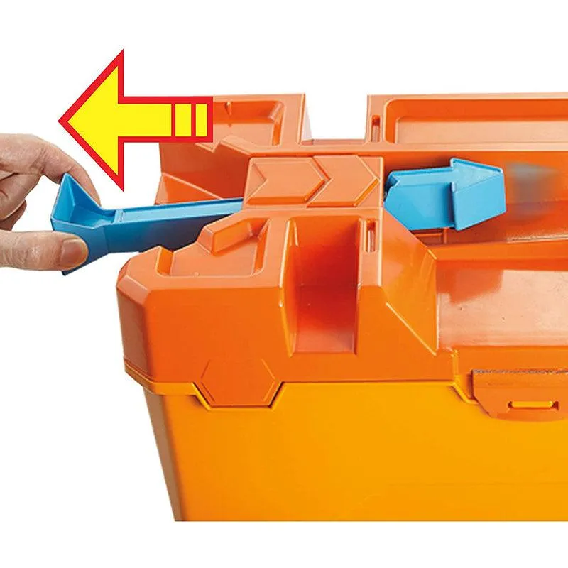 Hot Wheels Track Builder Barrel Box