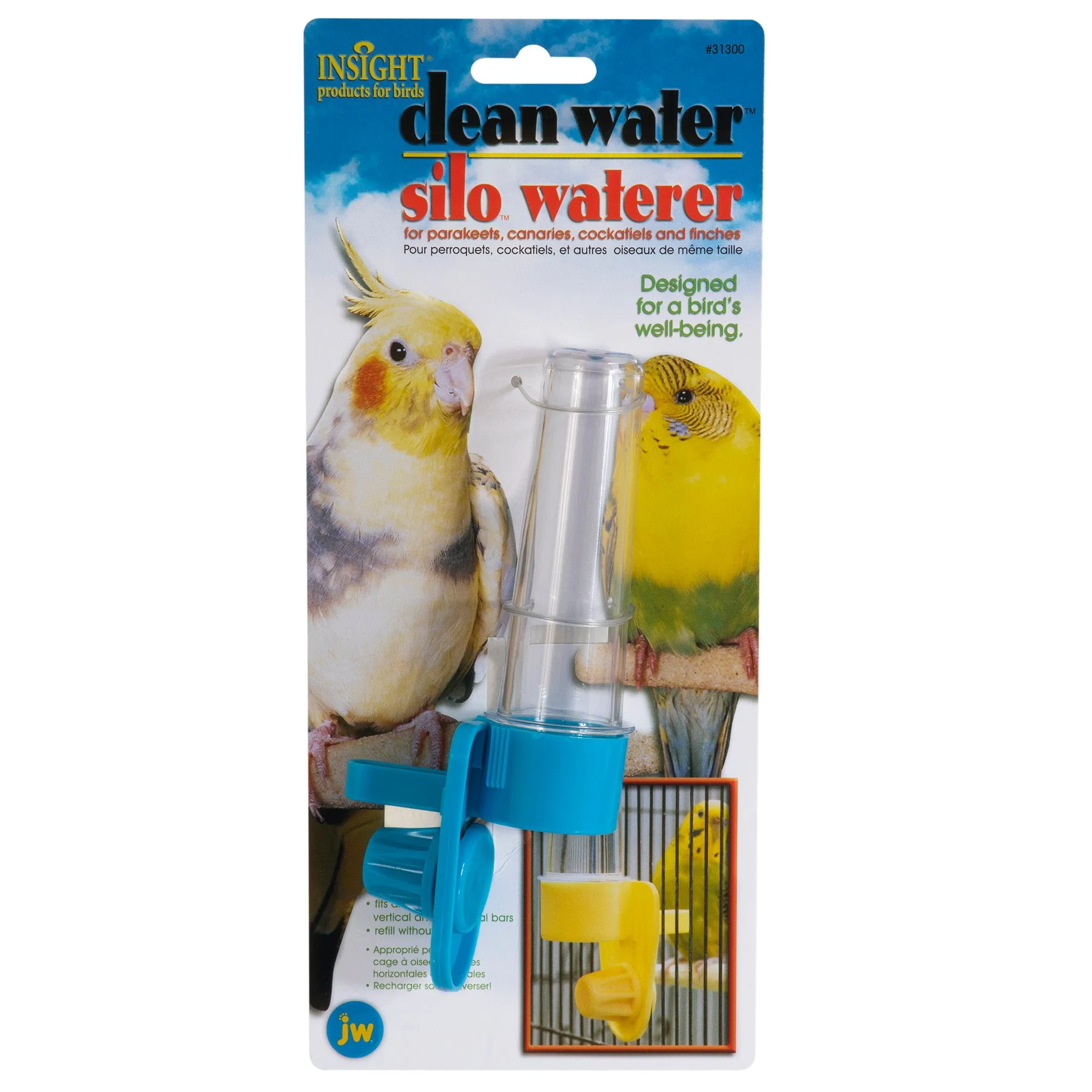 JW Clean Water Silo Bird Waterer