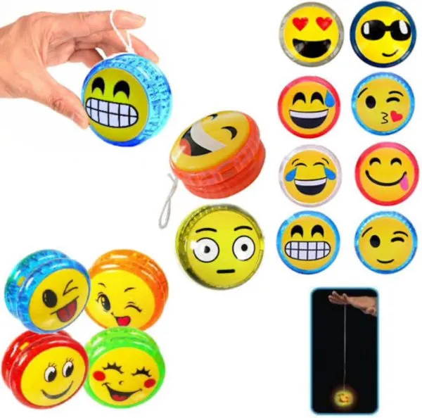 LED Light-Up Yo-Yo with Random Faces