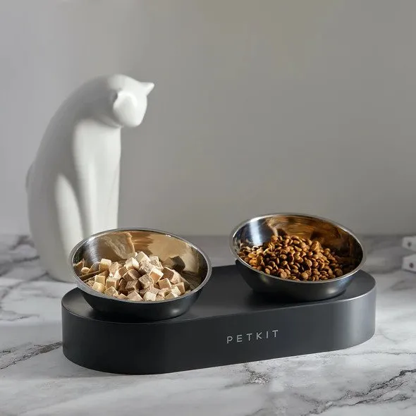 Nano Metal Stainless Cat Bowl