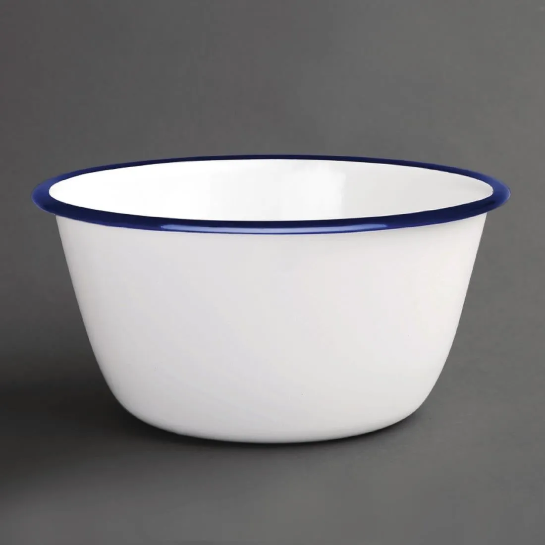 Olympia Enamel Pudding Bowls 155mm (Pack of 6) - DC389