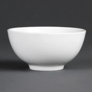 Olympia Whiteware Rice Bowls 130mm 390ml (Pack of 12) - C253