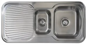 Parmco Stainless Steel 1 & 1/4 Bowl Sink