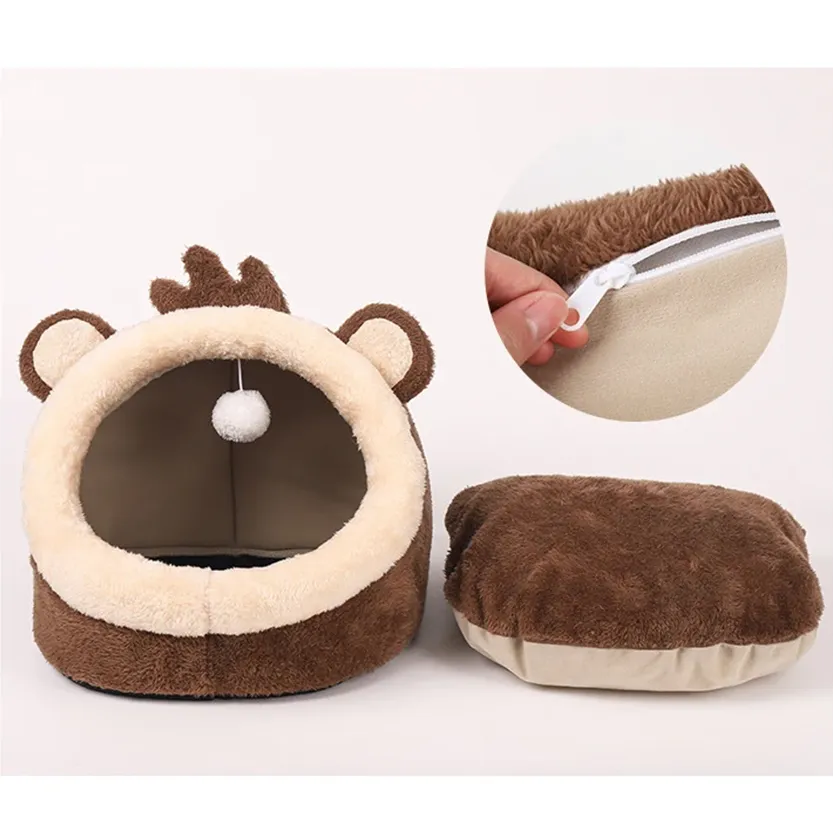 Pat and Pet Emporium | Pet Beds | Soft Cushion Kitty House