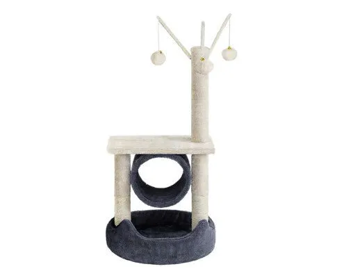 Pet Cat Hanging Toy Tree Scratcher 53cm