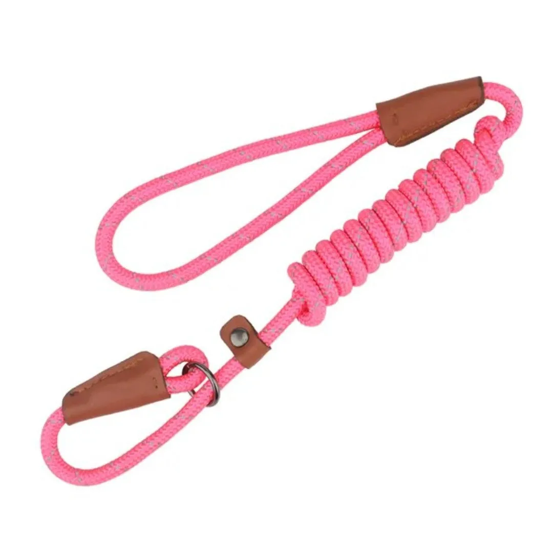 PetAffairs Reflective Round Rope Dog Leashes