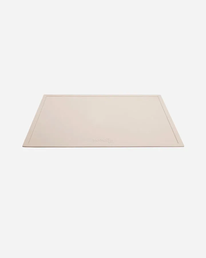 SERVE Mat for food and water bowl - Merengue 50x35cm