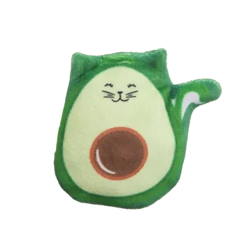 Snugarooz Kitty Avocato with Catnip Cat Toy