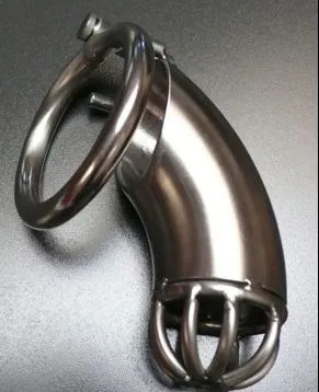 The Brig Male Chastity Device Stainless Steel Metal CBT Cock Ball Penis BDSM Cage Belt - Made in the USA