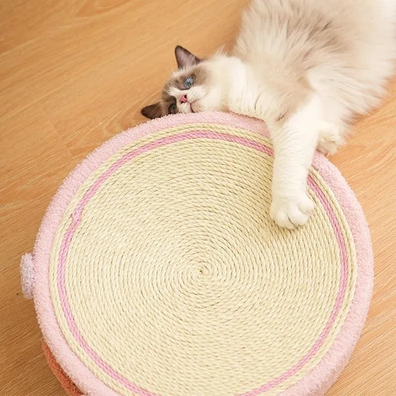 Whisker Whirl Cat Bed Scratcher