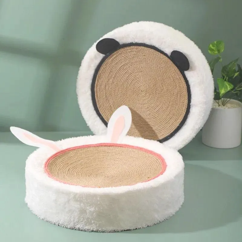 Whisker Whirl Cat Bed Scratcher