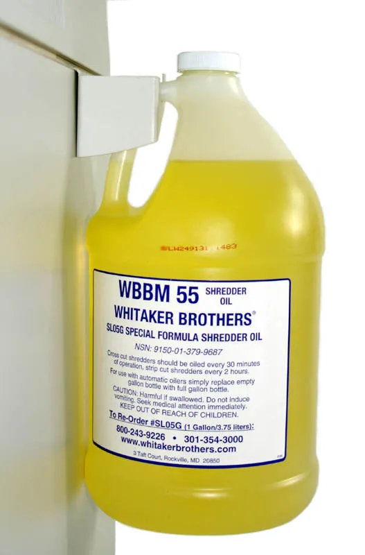 Whitaker Brothers Gallon Kit for Auto Oilers   4 Gallons of Oil (Hanging Style Bracket)